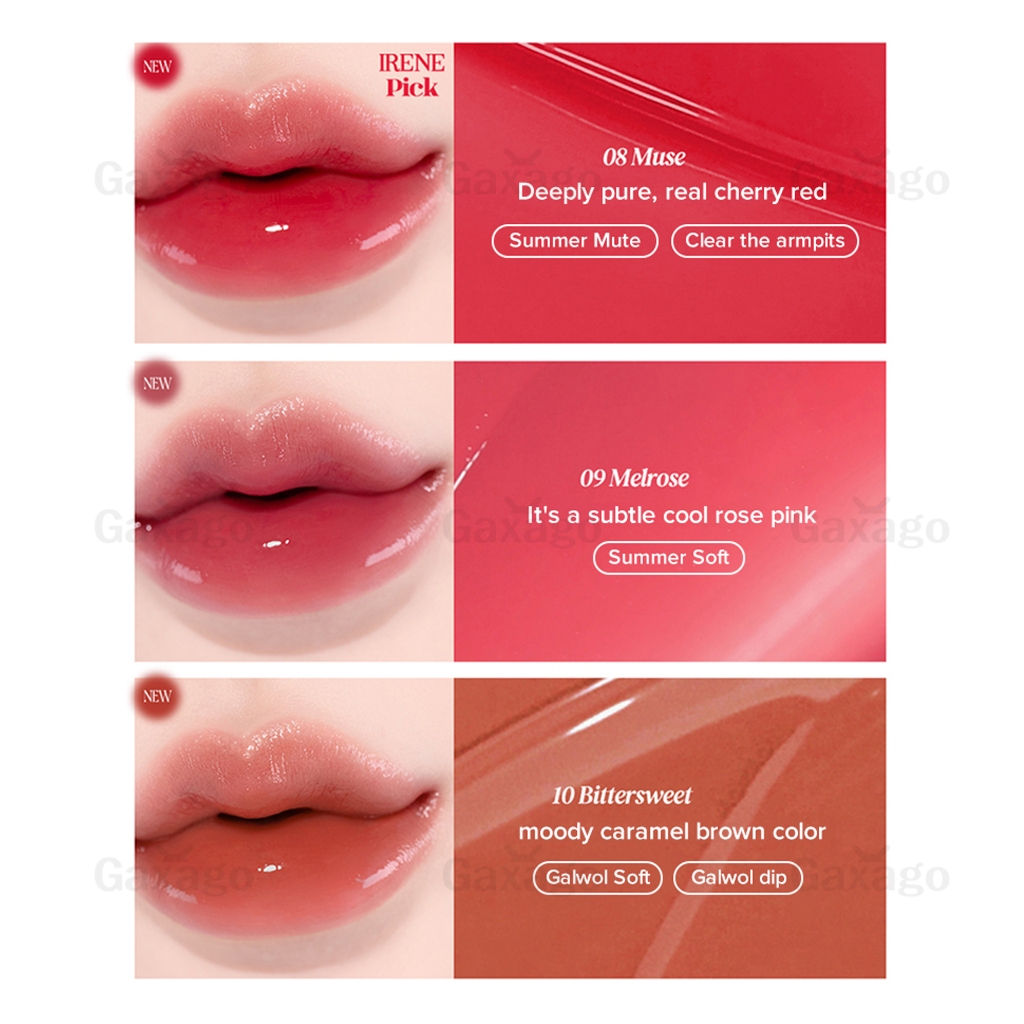 2an Dew Glowy tint 5 màu - Dewy Water Glow Lip tint