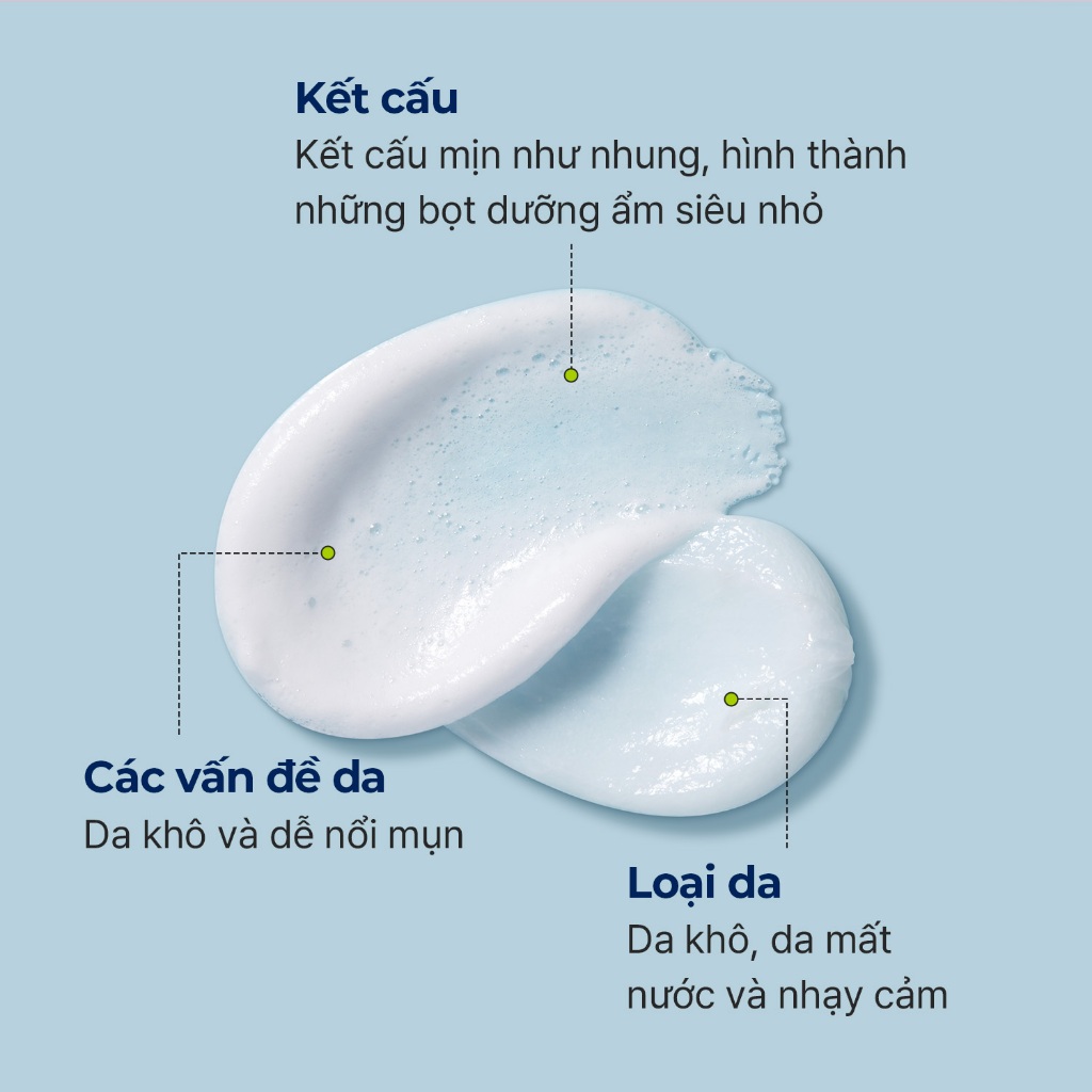 Ảnh Sữa rửa mặt tạo bọt làm sạch da DIVE IN chứa Hyaluronic Acid, 150ml, Cleansing Foam 1