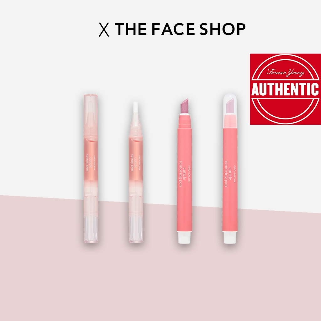 The FACE SHOP fmgt Pro Salon Cuticle Serum Pen 2g /Removing Pen 1.7g