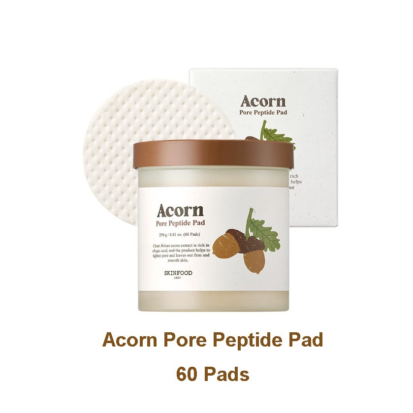 [Skinfood] Acorn Pore Peptide Pad - Toner Pad