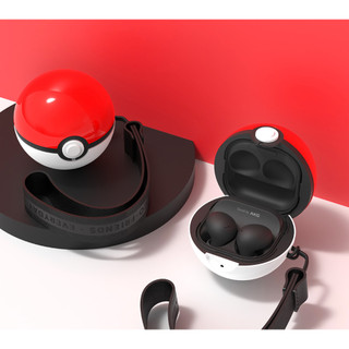 Ốp lưng Pokemon monster master hyper super Ball cho Samsung Galaxy Buds 2 Pro live fe / vỏ