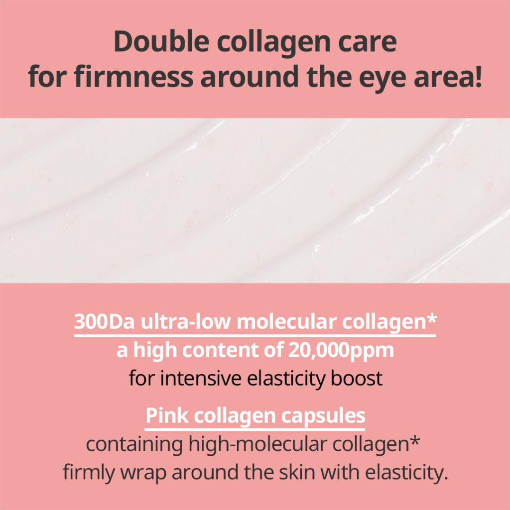 [Vt] Kem dưỡng mắt Collagen 15ml Tăng cường độ đàn hồi cho da, chăm sóc dưỡng ẩm [Flagship chính thức]