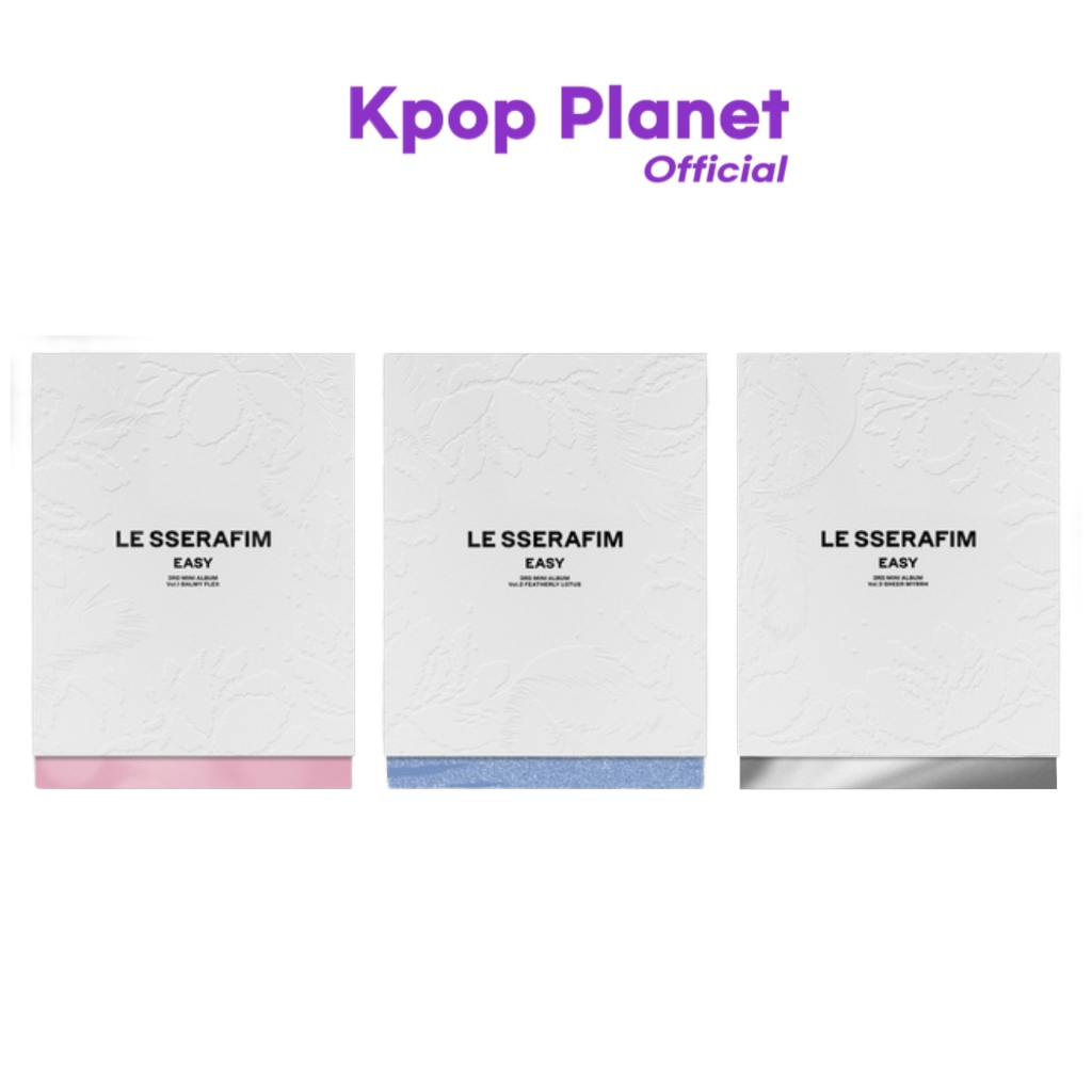 LE SSERAFIM - Mini Album thứ 5 [ EASY ] | Shopee Việt Nam
