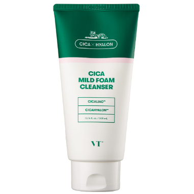 VT Cosmetics Nước rửa mặt tạo bọt nhẹ Cica 300ml
