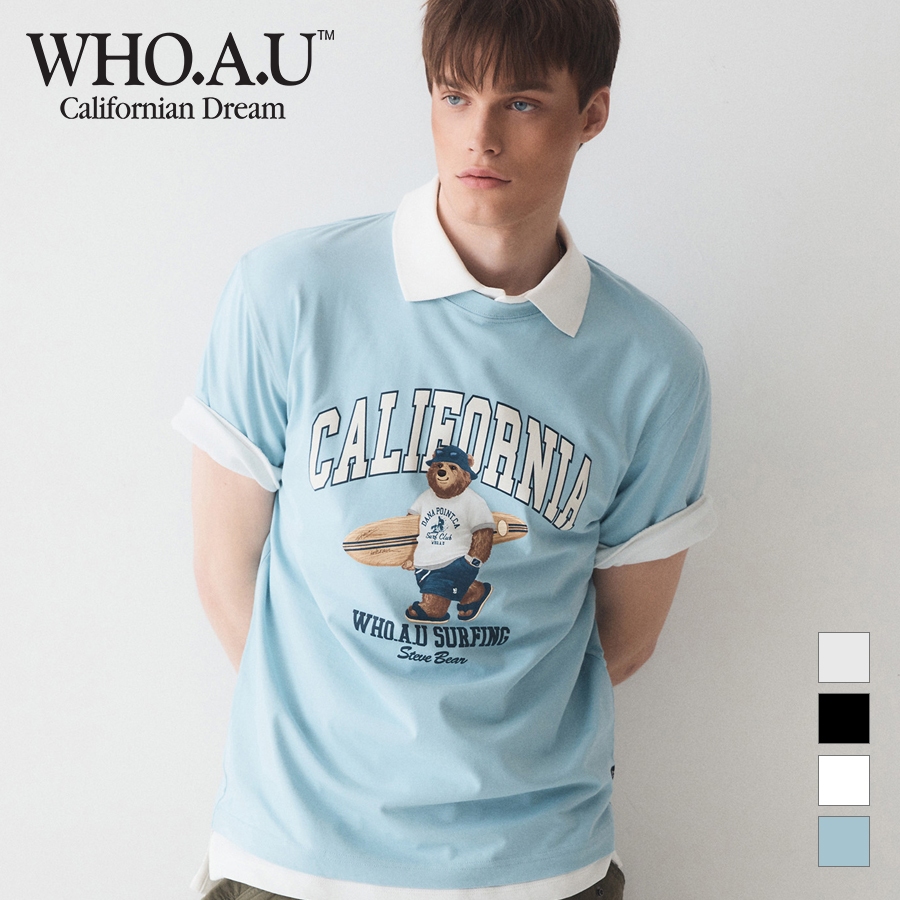 Ảnh Áo Thun Steve Photo T-Shirt Unisex Style | WHRPE2424U/WHRPE3725U 2