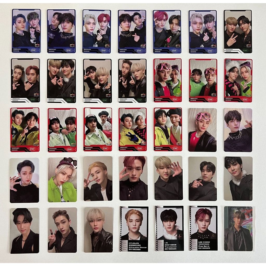 Album Mini Stray Kids Oddinary Bộ Photocard chính thức Hyunjin