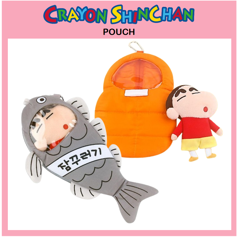 [Crayon ShinChan] Túi Bun Hình Cá / Túi Ngủ