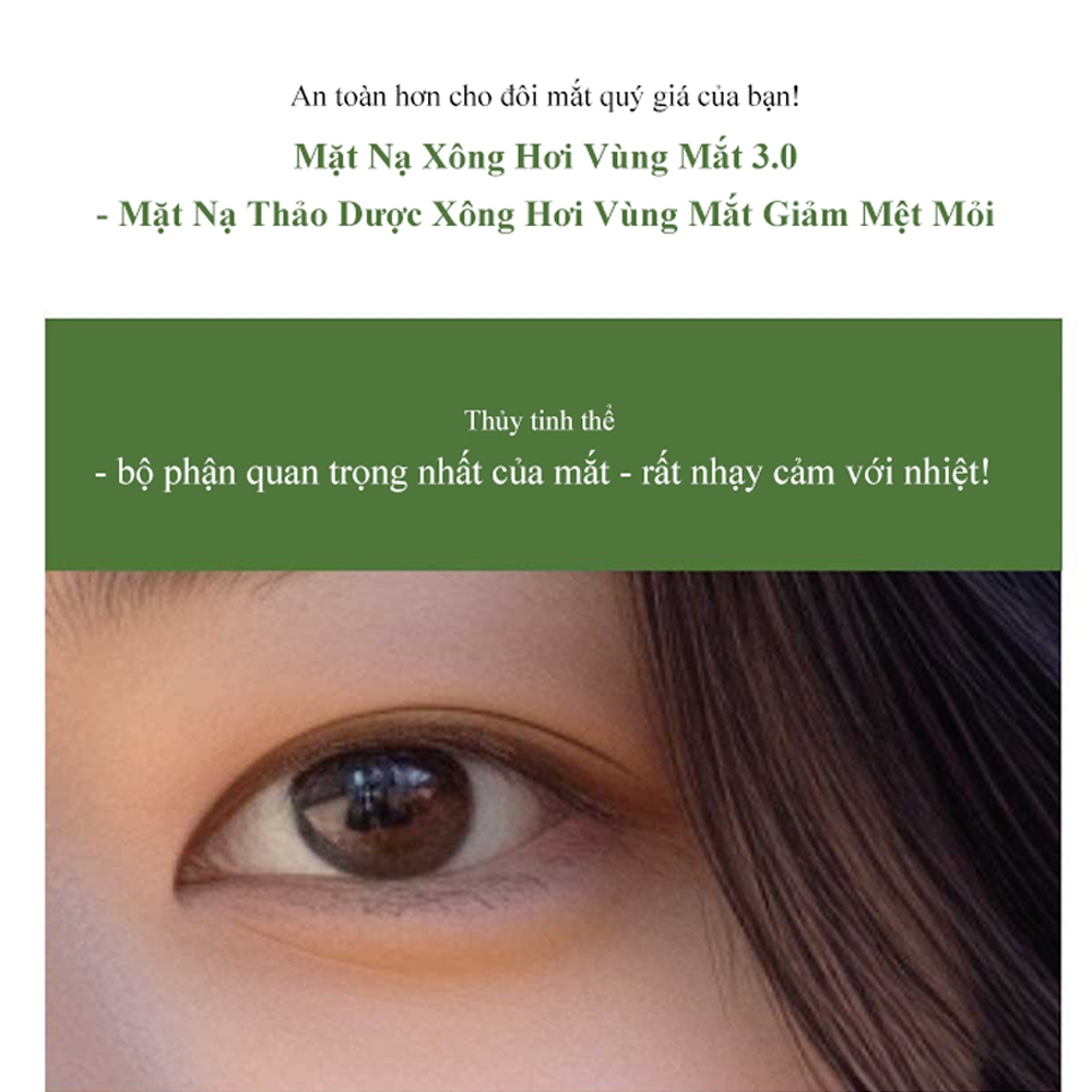 MEDI HEALLY Mặt nạ thảo mộc xông hơi mắt hộp 5 miếng