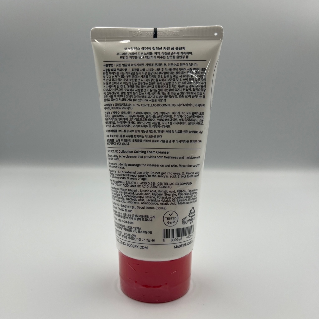 Sữa rửa mặt tạo bọt COSRX 150ml