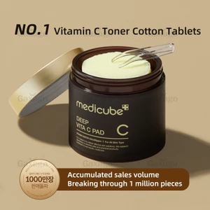 Toner pad Medicube Deep Vita C Pad 70EA(No Box)- Chăm sóc da có liên quan đến vết thâm & sắc tố
