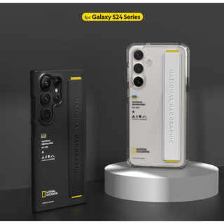 Ốp Lưng Địa Lý Quốc Gia Cho galaxy s24 ultra plus iphone 15 pro max plus Rõ Ràng balck Tay Cầm Trắng