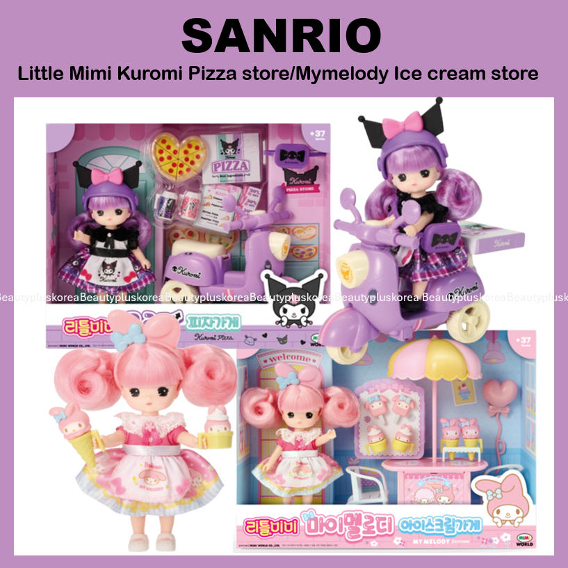 Cửa hàng Pizza mimi World Kuromi / Cửa hàng Mymelody IceCream nhỏ mimi sanrio