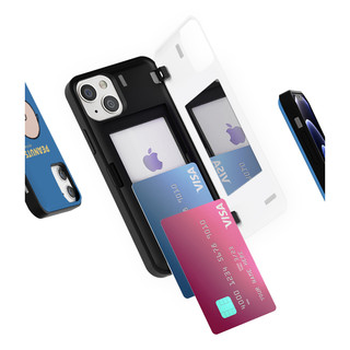 Snoopy Happy Time Card Door Bumper case tương thích cho iphone 15 14 13 12 11 pro max s24 s23 s22 s21 s20 note 10 20 s10 ultra plus mini