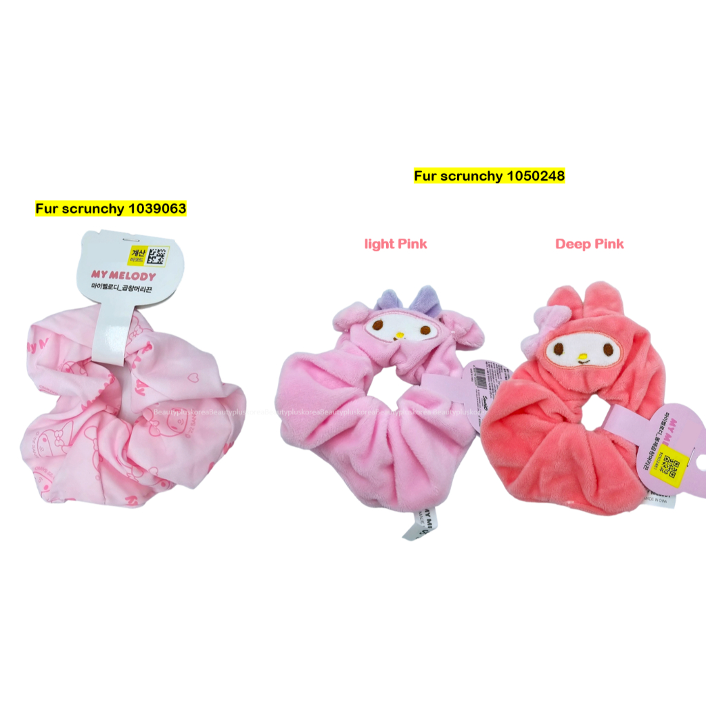 [Sanrio] Bộ sưu tập phụ kiện tóc daiso MY MELODY Hàn Quốc