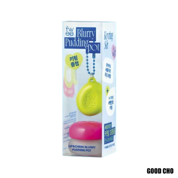 [Fwee] Lip & Cheek Blurry Pudding Pot 5g (Key Ring Included)