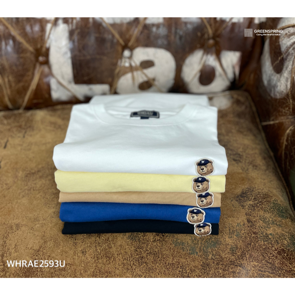 Ảnh Set Áo Thun Steve 2PACK Patch T-shirt Unisex Style | WHRAE2593U 4
