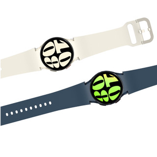 Dây đeo thể thao Samsung Silicon cho đồng hồ galaxy watch 6 5 4 cổ điển pro / xanh bạc bạc hà chính thức nguyên bản s / m m m / l