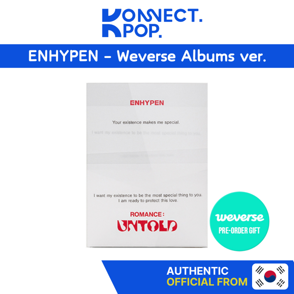 (POB) ENHYPEN - 2nd Full Album [ Romance Untold ]_Weverse Album Ver ...