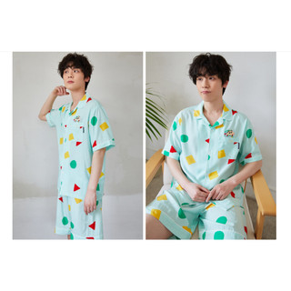 [Spao] Shinchan 2024 Bộ đồ ngủ ngắn tay Crayon Shin Chan thiết kế mới