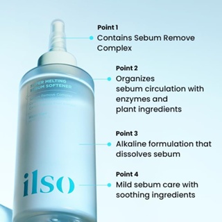 SET 2 MÓN Tinh chất ủ mụn đầu đen ILSO softener + Bông Cotton tiết kiệm