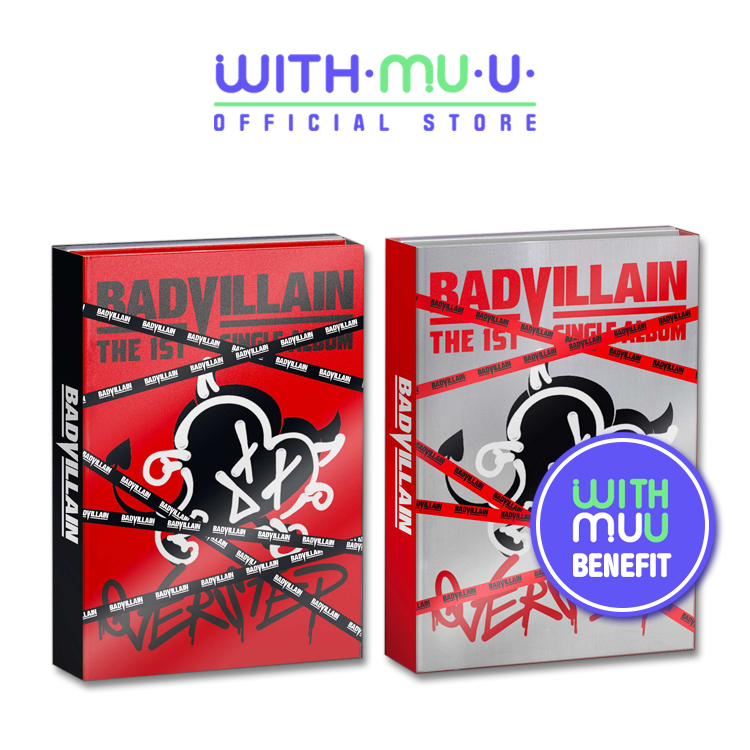 Album Kakao m BADVILLAIN [OVERSTEP] 1st Single Album (WITHMUU POB