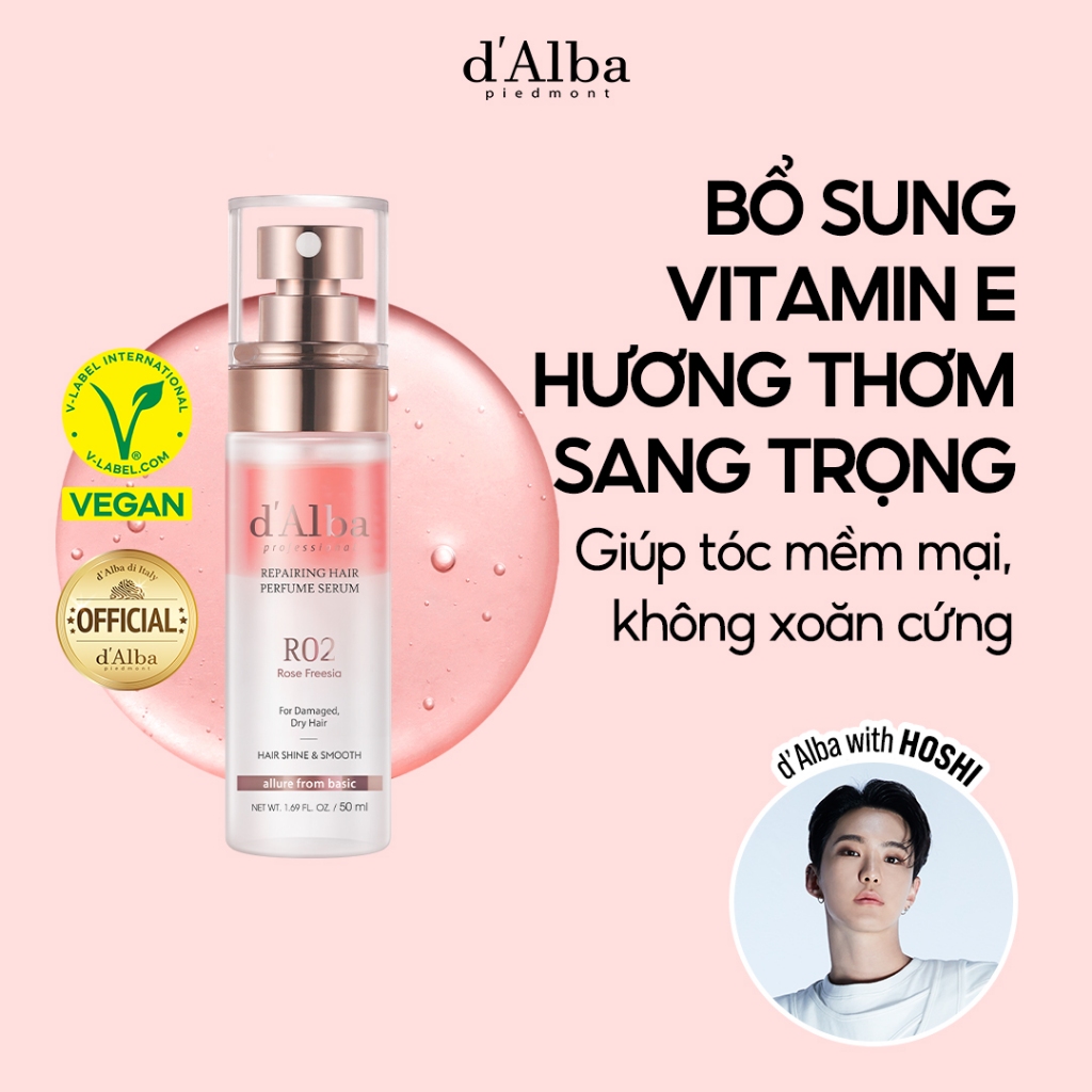 [d'Alba Official] Serum phục hồi và làm thơm tóc d'Alba Reparing Hair ...