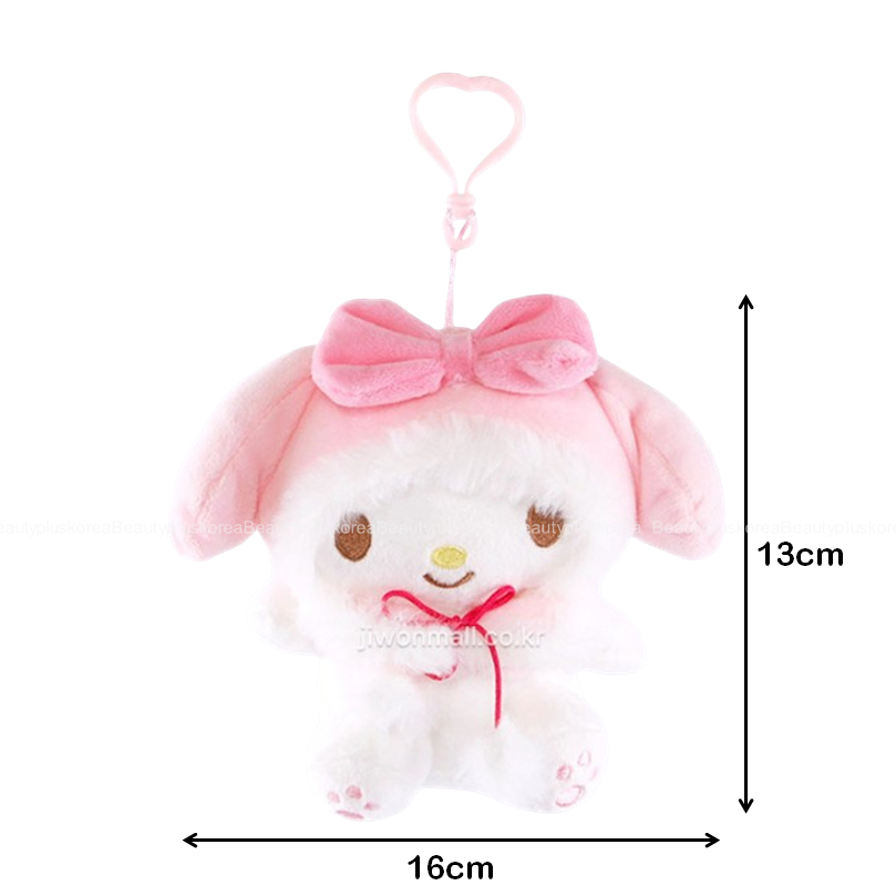 [SANRIO] Móc khóa quyến rũ túi Cape màu 13cm (Kitty / Mymelody / Kuromi / Cinnamoroll / Hangyodon / Pompompurin / Pochacco)