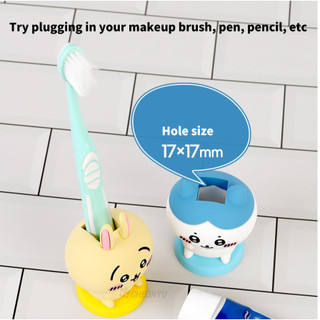 [Chính hãng] Hộp đựng bút Chiikawa dễ thương – mẫu thỏ Usagi & mèo Hachiware – có thể để bàn chải / đồ trang điểm