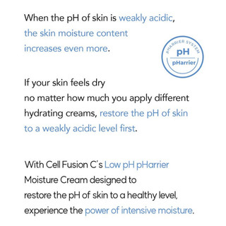 [Cell Fusion C] Kem dưỡng ẩm pHarrier pH thấp 80mL