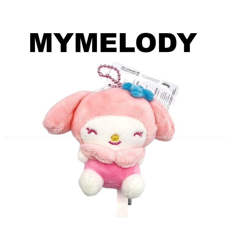 [Sanrio] Búp bê quyến rũ túi Pastel (Kitty Cinnamoroll Pompompurin Mymelody Pochacco Kuromi)