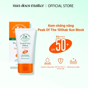 Kem Chống Nắng Sundoesmatter Peak Of The 100tak (70ml)