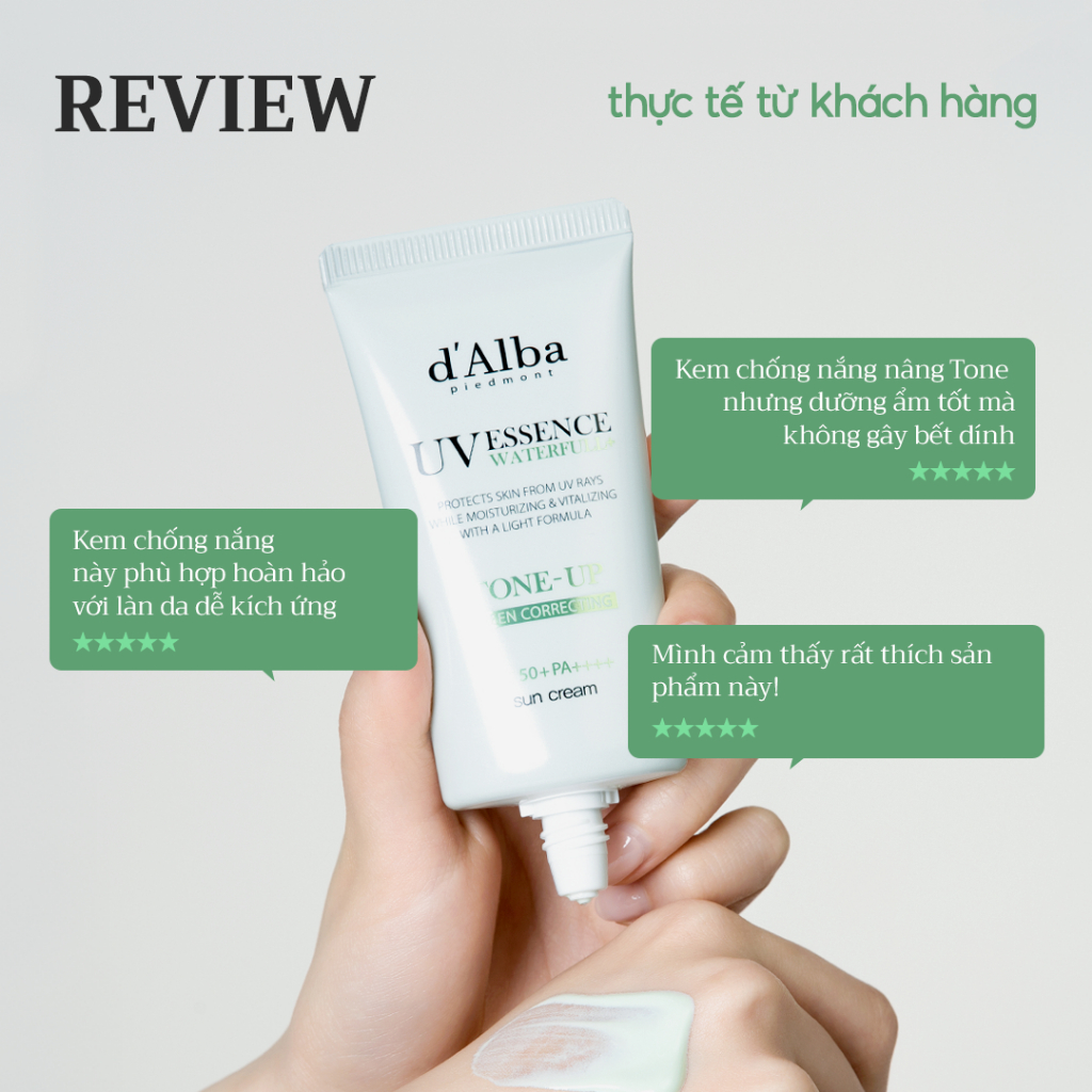 Ảnh Kem chống nắng Nâng tone Xanh lá White Truffle Tone Up Green Correcting Suncream 50ml 2