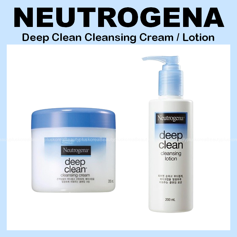 Sữa Rửa Mặt NEUTROGENA Làm Sạch Sâu 200ml / Kem 285ml