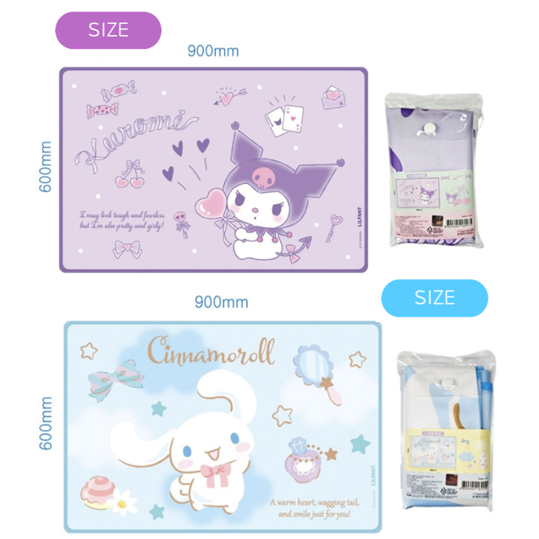 [Lilfant] Thảm dã ngoại bạt di động SANRIO (Kuromi / Cinnamoroll) Thảm dã ngoại