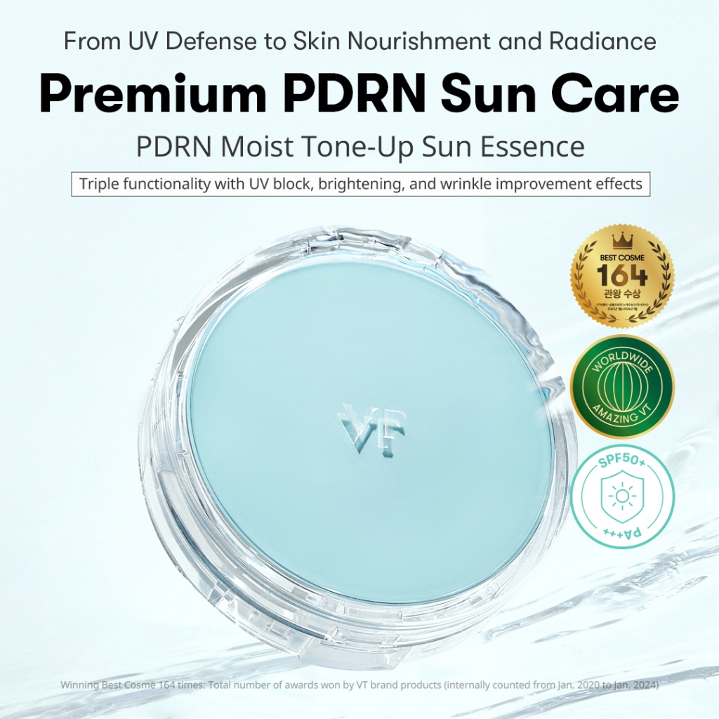 [Vt] PDRN Essence Glow sun hiệp ước 10g SPF 50 +, PA + + +, chăm sóc nắng PDRN gốc thực vật [Flagship chính thức]