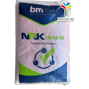 Túi 1kg Phân BM Yuroka NPK 16-16-16 nhập khẩu từ Nga dùng cho hoa, rau màu & cây ăn trái.