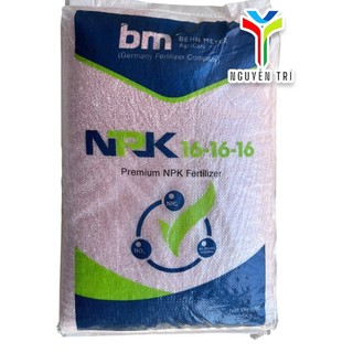 Túi 1kg Phân BM Yuroka NPK 16-16-16 nhập khẩu từ Nga dùng cho hoa, rau màu & cây ăn trái.