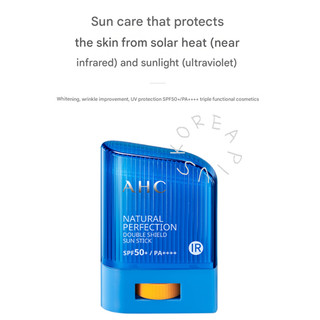 [AHC] (Giảm giá thanh lý) Natural Perfection Double Shield Sun Stick SPF50 + PA + + + 14g / 22g