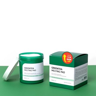 Miếng Pad Đắp Mặt Loại Bỏ Bã Nhờn Chiết Xuất Trà Xanh BARULAB Greentea Melting Pad (150 Miếng)