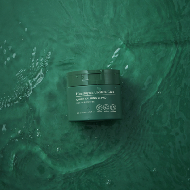 TONYMOLY Bông Toner cho da nhạy cảm (70 miếng) Houttuynia Cordata Cica Calming Toner Pads