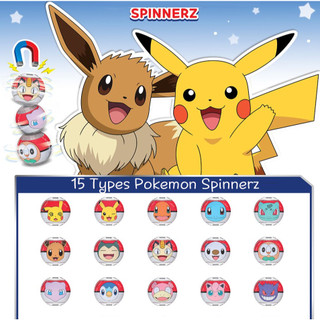 Pokemon Crayon Shin Chan Sanrio Spinnerz Bộ sưu tập nhân vật đồ chơi