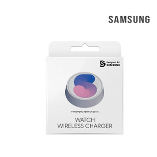 Bộ sạc không dây chính hãng Samsung cho Galaxy Watch 7/6/5/4/Active/1/2, màu trắng
