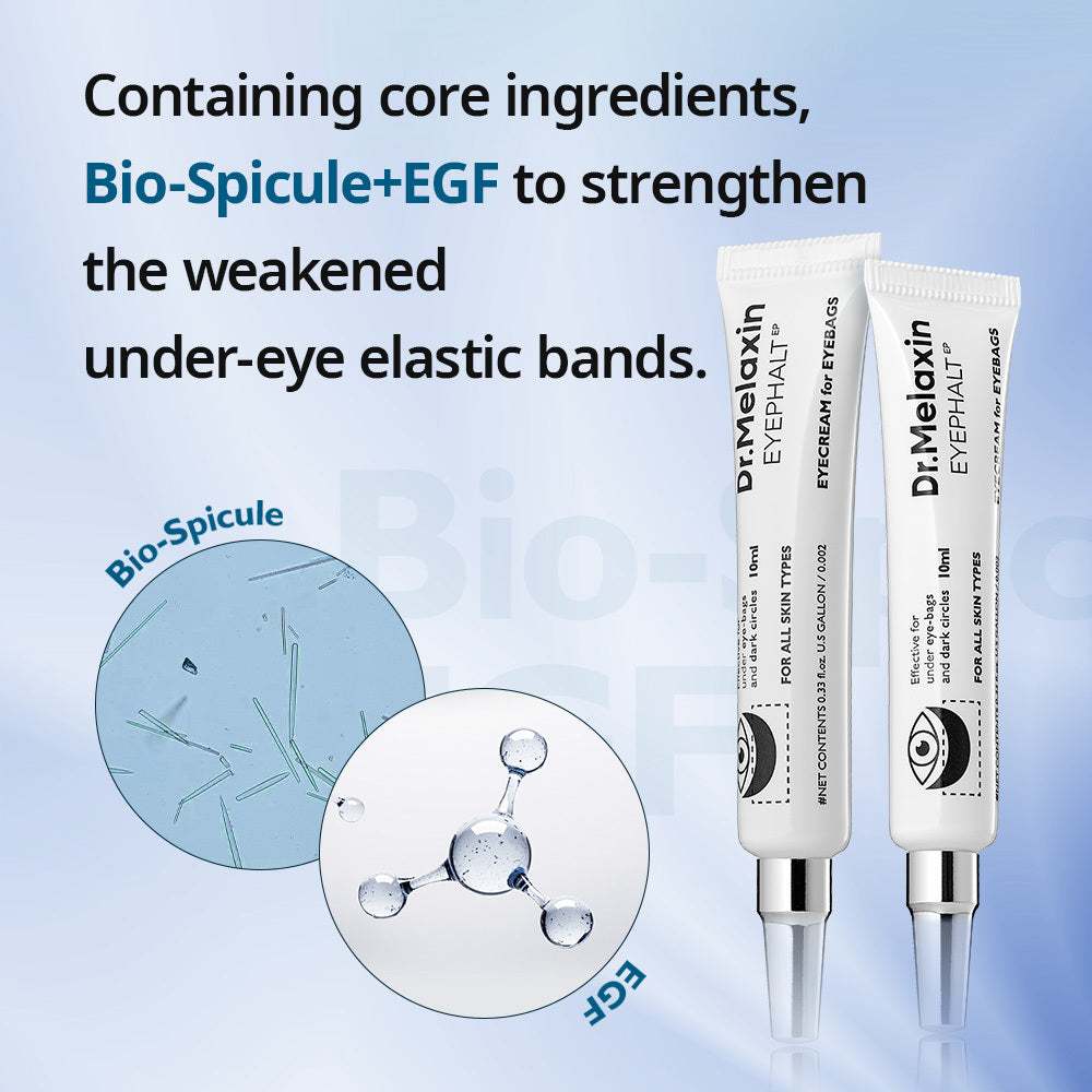 Kem dưỡng mắt Dr.Melaxin Eyephalt 10ml - Kem dưỡng mắt chống lão hóa cho túi mắt, bọng mắt, quầng thâm