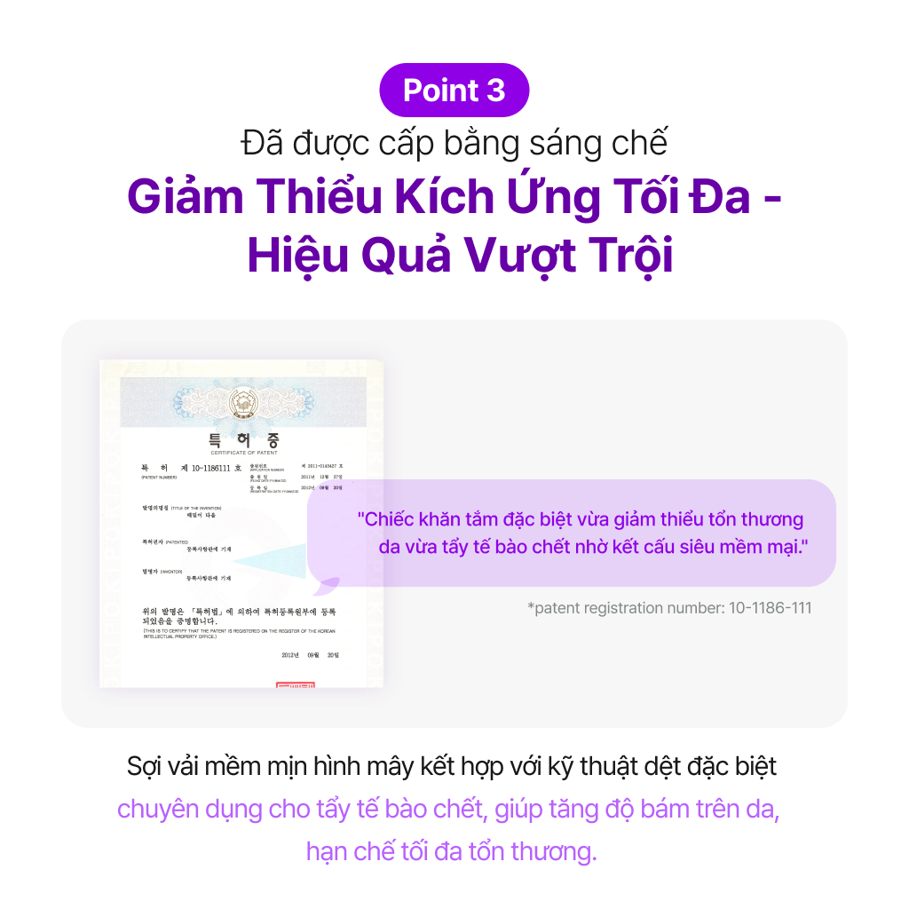 BARÉN Sản Phẩm Tẩy Tế Bào Chết Chuẩn Spa Tại Nhà - Bao Gồm 2 Khăn Tắm Chuẩn