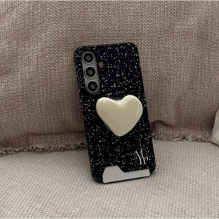 Mademoment - [mm] hộp cứng khe cắm thẻ họa tiết cát + bộ kẹp kẹp tương thích iphone 16 15 14 13 12 11 pro max 16e s24 s25 s23 s22 ultra plus