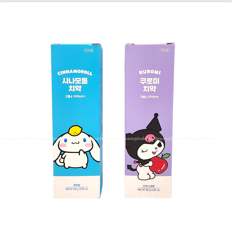 [Sanrio] Kem đánh răng hương trái cây Sanrio Characters (Mymelody / Kuromi / Cinnamoroll / Pochacco)