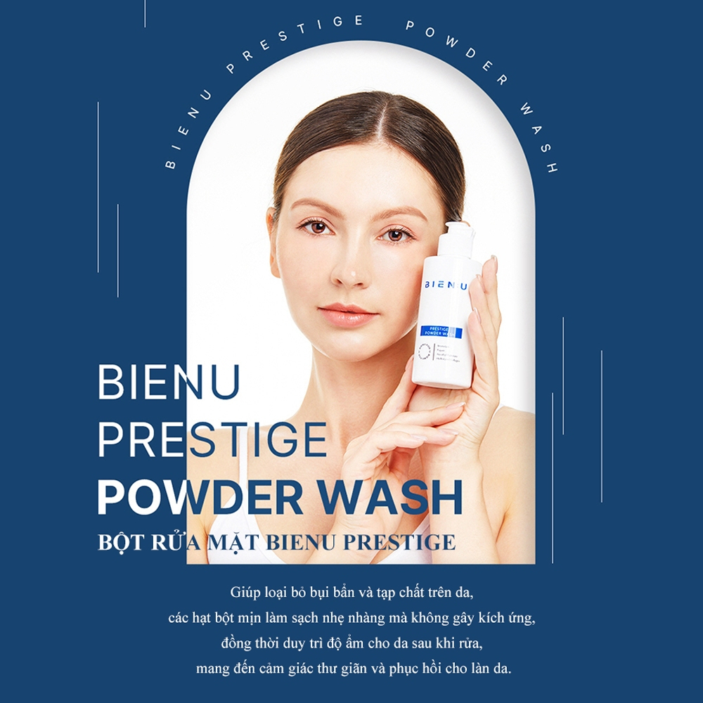 Bột rửa mặt BIENU Cân Bằng Dưỡng ẩm giảm nhăn