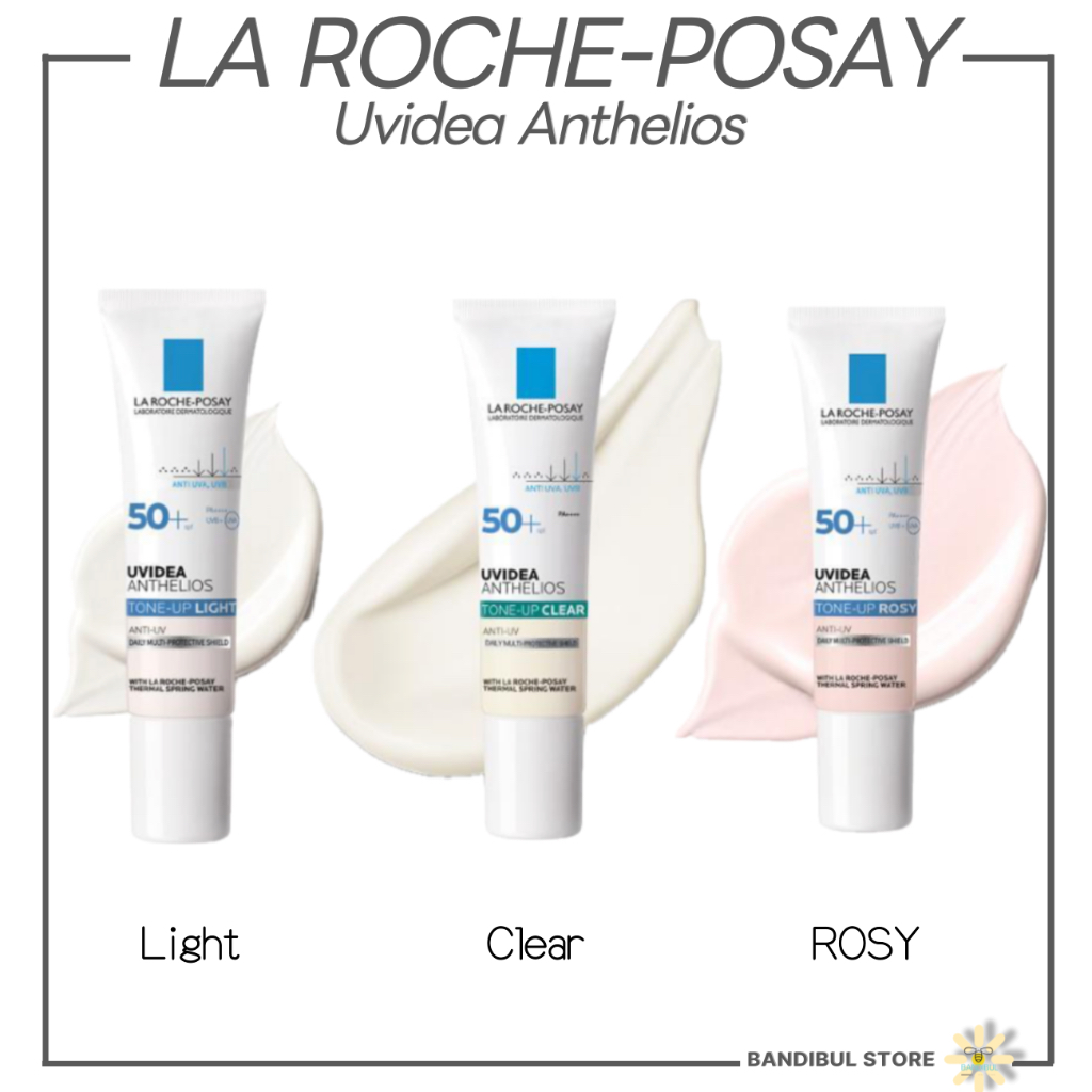 [La Roche-Posay] Uvidea Anthelios / Tone up Rosy / Tone up Clear / Tone ...