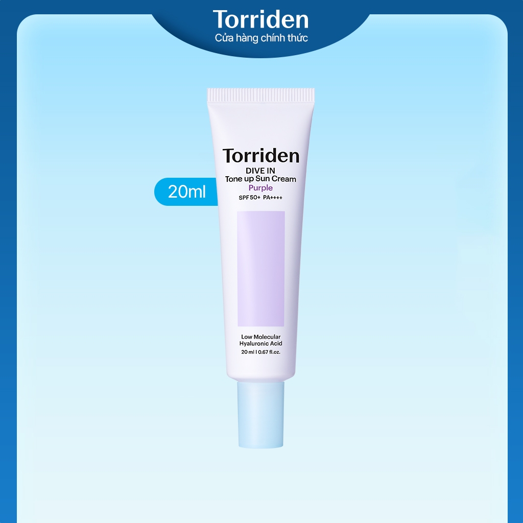 Ảnh [MINI] Kem chống nắng tím nâng tông da Dive-In, 20ml, Sunscreen 1