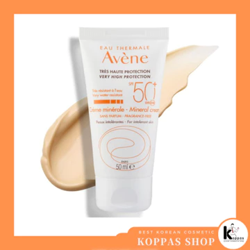 [Avene] Kem chống nắng khoáng SPF50 + PA + + + (50ml)